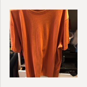 VAN HUESEN ORANGE SHIRT XL